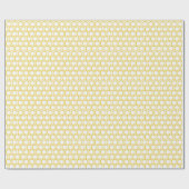 Honingraat  cadeaupapier (Vlak)