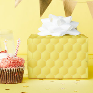 Honingraat Drie Bijen Cadeaupapier