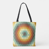 Honingraat Echoes Tote Bag (Achterkant)