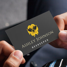 Honingraat Elegant van de imker Visitekaartje
