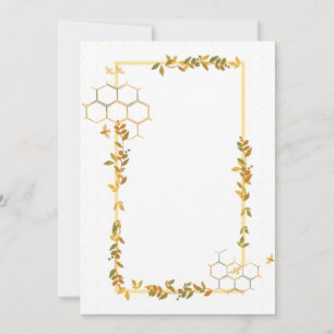 Honingraat en bijen omgevormd papier