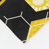 Honingraat! Fleece Blanket (Hoek)
