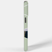 Honingraat Fotocollage 5 Afbeelding Salie Groen Case-Mate iPhone Case (Achterkant / Rechts)