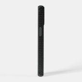 Honingraat Geborsteld Metalen Rooster iPhone 15 Case (Rechterkant)