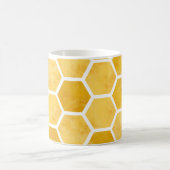 Honingraat gele bij mok (Center)