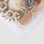 Honingraat Gnome Tissue Paper Tissuepapier (Detail)