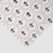 Honingraat Honingbij Bijenhouder Weefselpapier Tissuepapier (Detail)