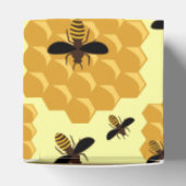 Honingraat Honingbijen Insecten Lovergele imker Bedankdoosjes (Bovenkant)