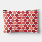 Honingraat in roodtinten etui (Achterkant)