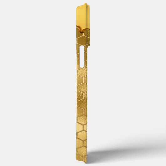 Honingraat Initiaal honingraat Case-Mate iPhone Case (Achterkant / Rechts)