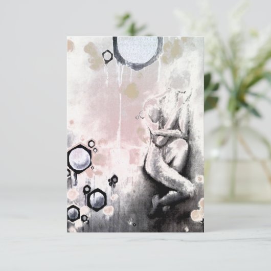 honingraat kaart (Staand voorkant)