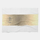 Honingraat Monogram Keukenhanddoeken (Horizontaal)