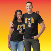 Honingraat Pet Gnome Honey with Bees Unisex T-shirt