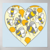 Honingraat Poster (Voorkant)