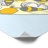 Honingraat Poster (Hoek)