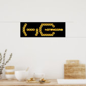 honingraat poster (Keuken)