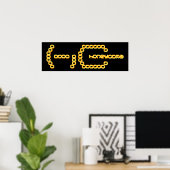 honingraat poster (Thuiskantoor)