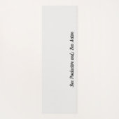 honingraat | Solid Color Cream 2 Persoonlijk Yogamat (Achterkant)