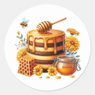 Honingraat Stickers