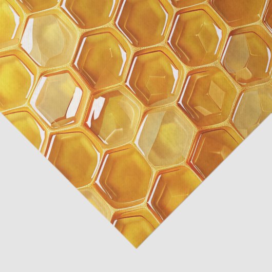 Honingraat Vol Honing Decoupage Tissuepapier (Detail)