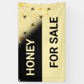 Honingraat voor de verkoop van bijen spandoek (Verticaal)
