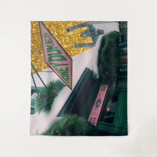 honingraat wandkleed (Voorkant)