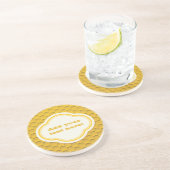 Honingraat Zandsteen Onderzetter (Zijkant)