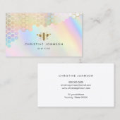 honingraatbij-logo visitekaartje (Voorkant / Achterkant)