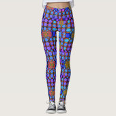 honingraatcaleidoscoop leggings (Voorkant)