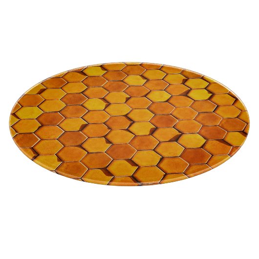 honingraatglas snijplank (Hoek)