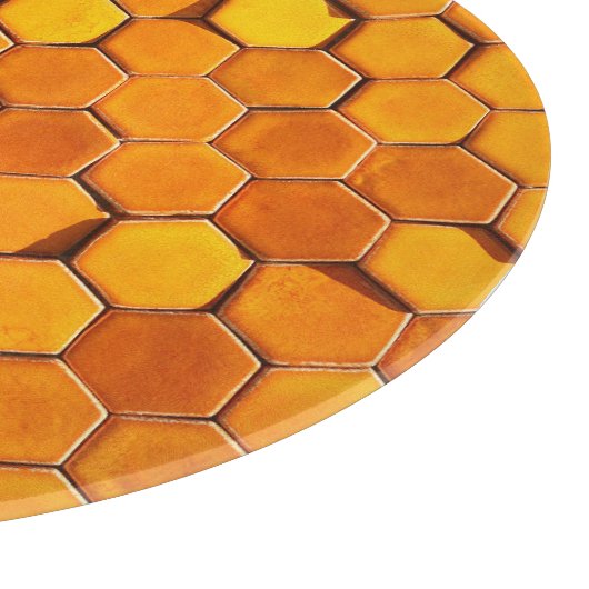 honingraatglas snijplank (Hoek)