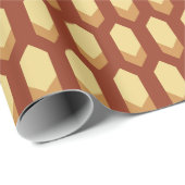 Honingraatpatroon Cadeaupapier (Rol Hoek)