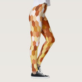 Honingraatpatroon in meervormige meden- en honingk leggings (Rechts)