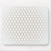 Honingraatpatroon op soorten muismat (Voorkant)