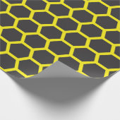 honingraatwand cadeaupapier (Hoek)
