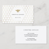 honingraatzeshoeken visitekaartje (Voorkant / Achterkant)