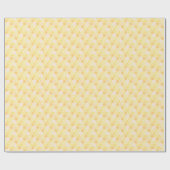 honingraatzeshoekig patroon voor de imker cadeaupapier (Vlak)