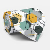 Honingraten. Abstract geometrisch patroon.1 Stropdas (Opgerold)