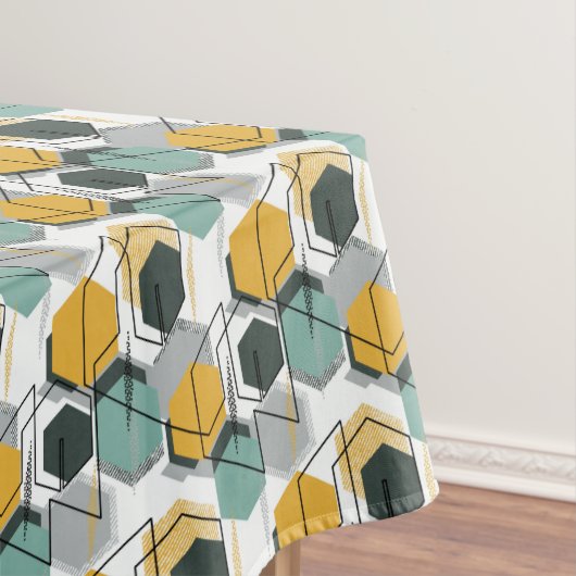 Honingraten. Abstract geometrisch patroon.1 Tafelkleed (Voorbeeld)