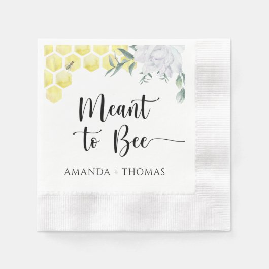 Honingraten - Bedoeld om bij te zijn Servet (Voorkant)