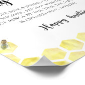 Honingraten bruids - Ring hunt vrijgezellenfeest s Poster (Hoek)