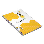 Honingraten en bijen notitieboek (Rechterzijde)