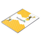 Honingraten en bijen notitieboek (Linkerzijde)