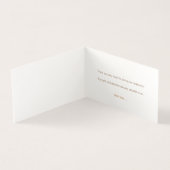 Honingraten en bruine honing teddybeer dank u kaart (Binnen)