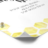 Honingraten vrijgezellenfeest - Sangria bar poster (Hoek)