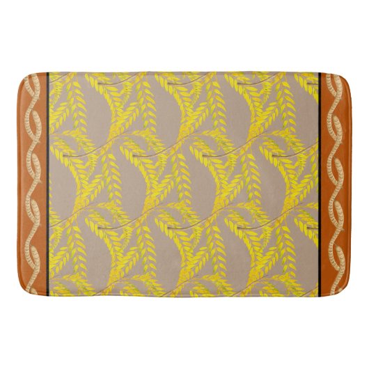 Honingroet op een Bath Mat (Voorkant)