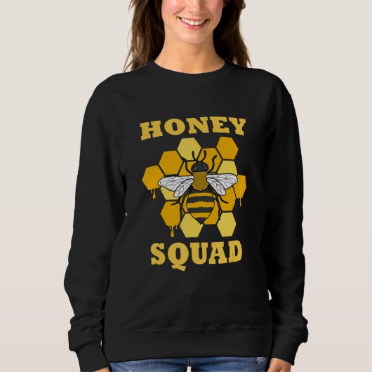 Honingsquad Bijen Wilde Natuurlijke Snoep Trui (Voorkant)