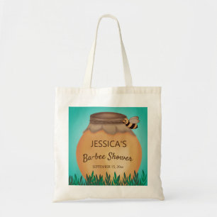 Honingstip en bijenBaby shower Tote Bag