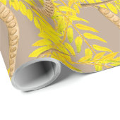 Honingsust op verpakkingspapier (B) Cadeaupapier (Rol Hoek)