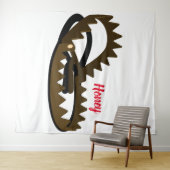 Honingval Tapijt Wandkleed (In Situ (horizontaal))